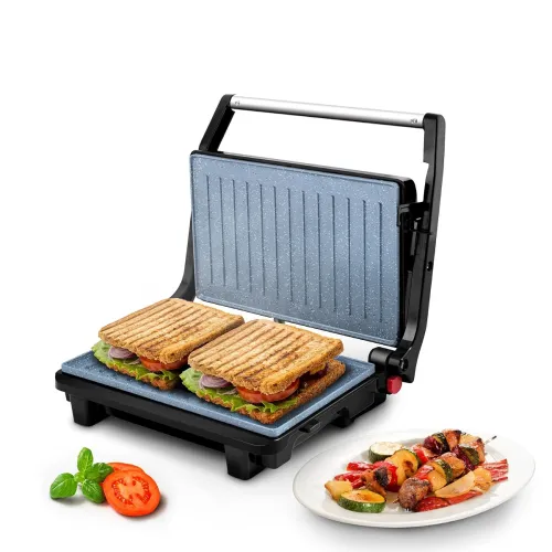 Image of Wipro Elato BS202 1000 Watt Ceramic Grill Sandwich Maker, Scratch Resistant