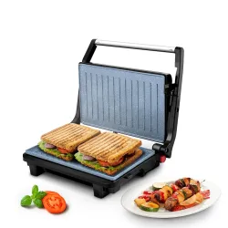 Wipro Elato BS202 1000 Watt Ceramic Grill Sandwich Maker, Scratch Resistant