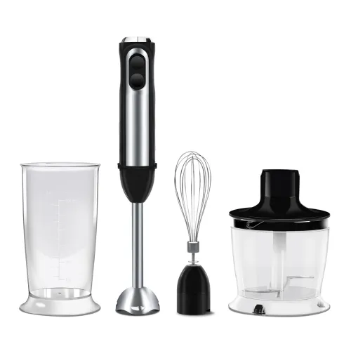 Image of Wipro Elato FMB 204 Hand Blender with Chopper and Whisk 3 in1 Multi-functional Mode
