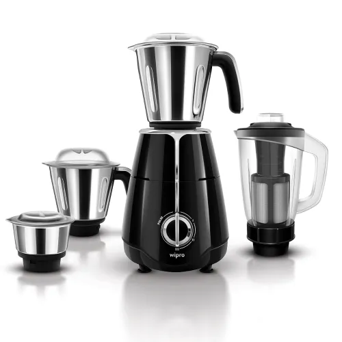 Image of Wipro Elato FMG206 1000 Watt Mixer Grinder with 4 Jars