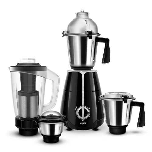 Image of Wipro Elato FMG209 800W Mixer Grinder 4-Jar