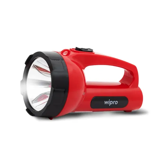 Image of Wipro Emerald Rechargeable Emergency Light (Red)