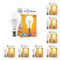 Wipro Garnet 15W Cool Day LED Bulbs (PO8)