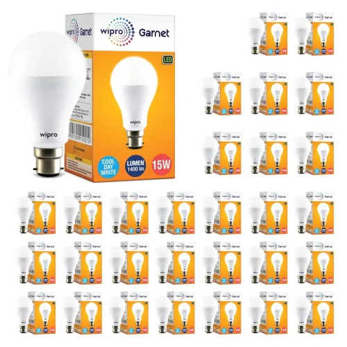 Image of wipro Garnet 15W LED Bulb 30pcs