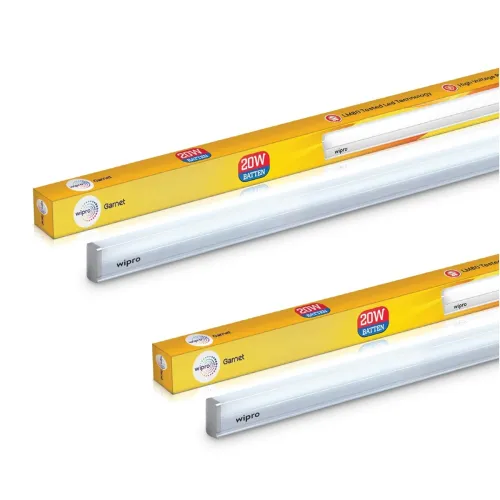 Image of Wipro Garnet 20W LED Batten 4 ft pack of 2