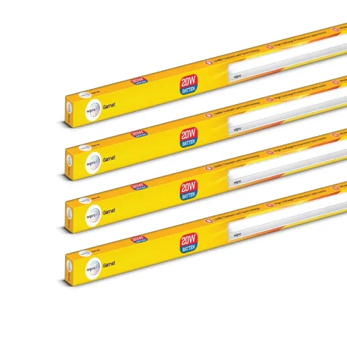 Image of Wipro Garnet 20W LED Batten 4pcs