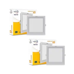 Wipro Garnet 20W LED Panel Light Pack of 2