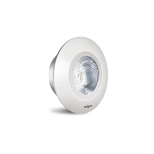 Image of wipro Garnet 2W LED Integrated Spotlight | Green | Compact Design for Cabinets & Wardrobes | Pack of 1