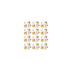 Wipro Garnet 3W Led Mini Downlight for Home & Cabinet | Red | Compact Design with 120° Beam Angle | Recessed Down Light 