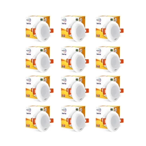 Image of Wipro Garnet 3W Led Mini Downlight for Home & Cabinet | Blue | Compact Design with 120° Beam Angle | Recessed Down Light