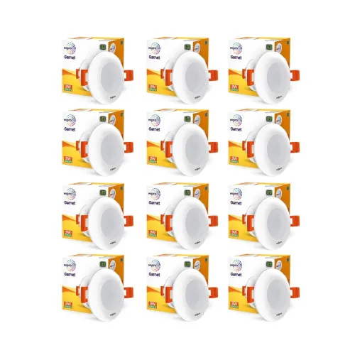 Image of Wipro Garnet 3W Led Mini Downlight for Home & Cabinet| Green |Compact Design with 120° Beam Angle|Recessed Down Light fo