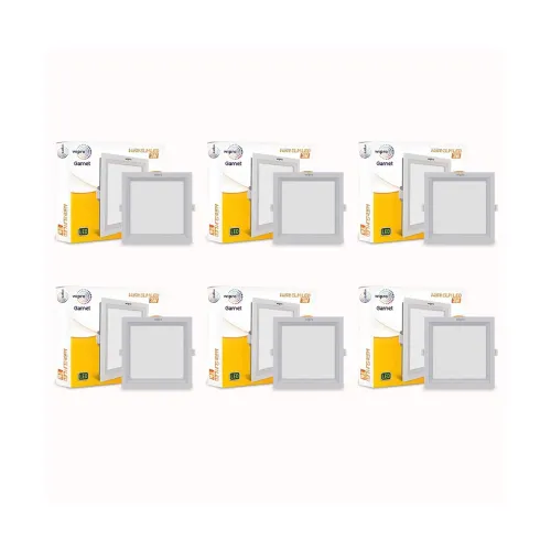 Image of Wipro Garnet 3W Square LED Wave Panel Light 