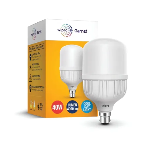Image of wipro Garnet 40W LED Bulb Pack of 1