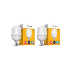 wipro Garnet 50w LED High Wattage Bulb pack of 2 (coolwhite)