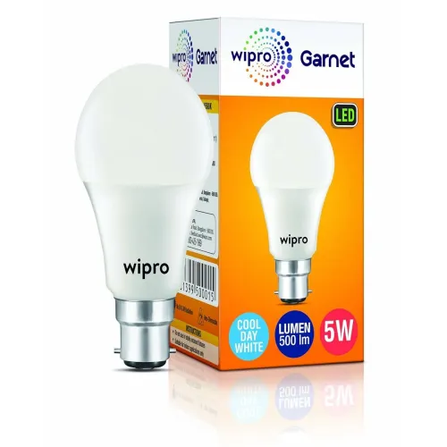 Image of Wipro Garnet 5W LED Bulb for Home & Office