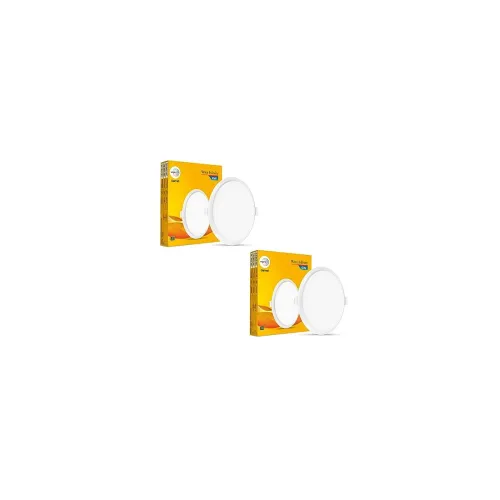 Image of Wipro Garnet 6W LED Panel Light (2700K) 100mm * Pack of 2