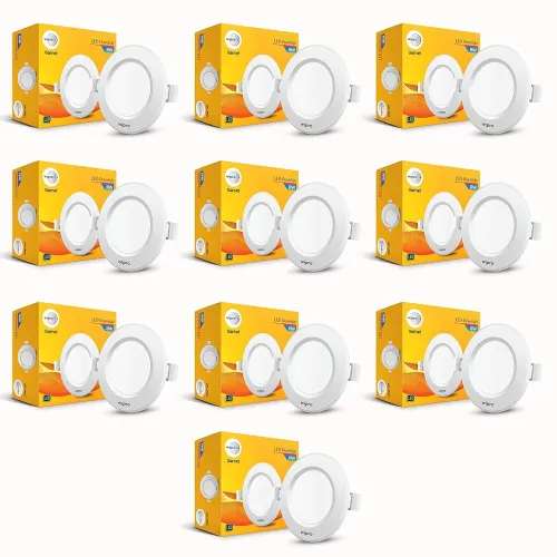 Image of Wipro Garnet 8W Round Downlight Junction Box 10pcs