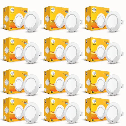 Image of wipro Garnet 8W 12Pcs Downlight Junction Box