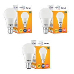 wipro Garnet 9W LED Bulb for Home & Office 