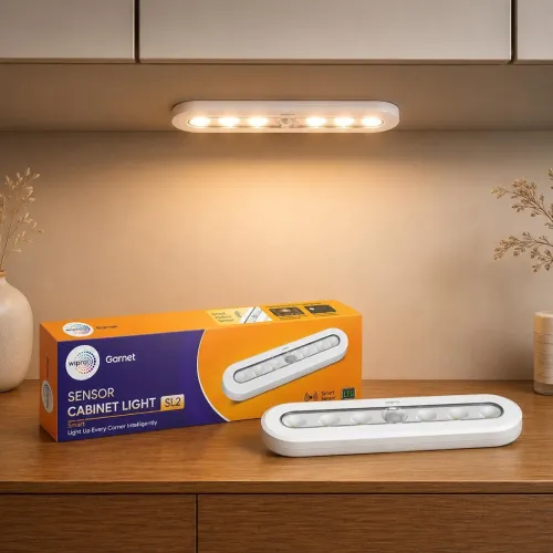 Image of wipro Garnet Motion Sensor Cabinet Light SL2
