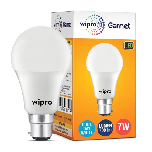 Image of Wipro Garnet N70001 B22 7-Watt LED Bulb 