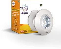 Wipro Garnet 2W LED Recessed Spotlight - Yellow