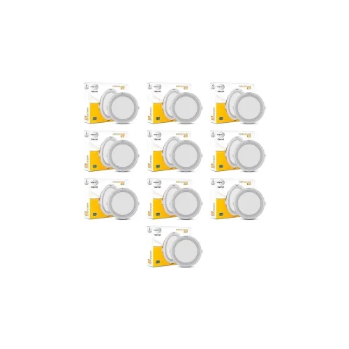 Image of wipro Garnet 6W Round LED Wave Panel, Po10