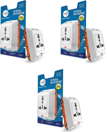 Image of Wipro North West 3-Way Multiplug