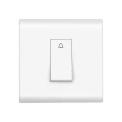 Wipro Northwest (Nowa) Switch Combo 1M Plate + 1M 6A Bell Push