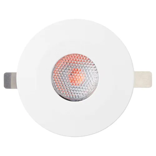 Image of wipro Polycarbonate Garnet 2W Led Integrated Spotlight | Red Color | Compact Design Ceiling Spot Light for Cabinets & Wa