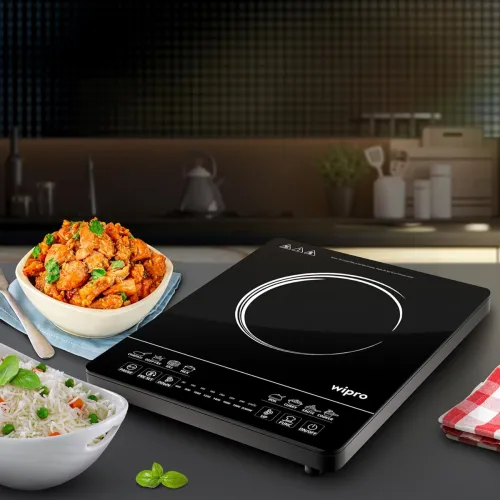 Image of wipro Vesta Cic203 Radiant Induction Cooktop 2200W