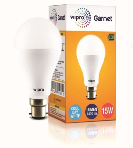 Image of WIPRO 15 W Basic Standard B22 LED Bulb (White)