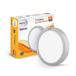 Wipro 6W Round Surface LED Panel (6500K)