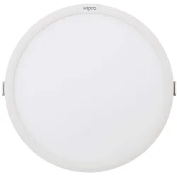 Wipro 9W LED Cool Daylight Downlighter, Pack of 1, (456000000000)