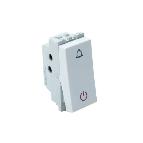 Image of Wipro Northwest Nowa 6A Bell Push with Indicator (Pack of 20)