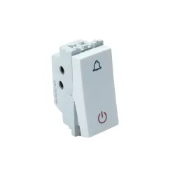 Wipro Northwest Nowa 6A Bell Push with Indicator (Pack of 20)