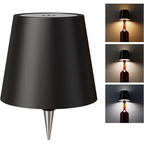 Image of Wireless Bottle Lamp Shade 