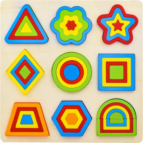 Image of WISHKEY Montessori Brain Teaser Learning Toy 
