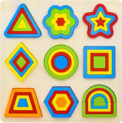 WISHKEY Montessori Brain Teaser Learning Toy