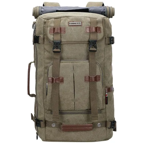 Image of WITZMAN Canvas Backpack for Man
