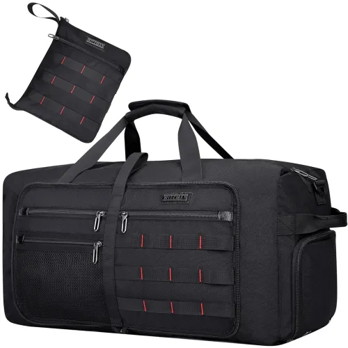 Image of WITZMAN Foldable Duffle Bag for Travel 65L Lightweight Packable Duffel Bag