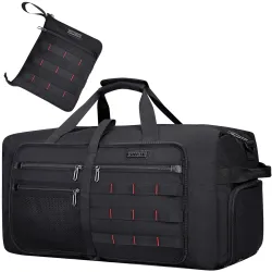 WITZMAN Foldable Duffle Bag for Travel 65L Lightweight Packable Duffel Bag