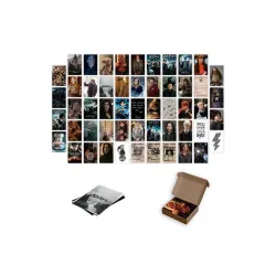 Wizarding Wall Collage Kit – Set of 54 Magical Posters