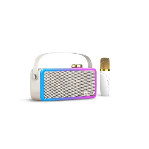 Image of WK LIFE BORN TO LIVE- Bluetooth Speaker 16W Wireless Portable 3000mah Battery Stereo Party Speakers LED Lights,Karaoke f