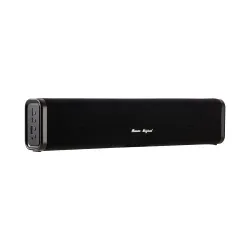 WK LIFE BORN TO LIVE RB-M33 Rich Fabric Series Wireless Bluetooth Soundbar Speaker 10W (Black)