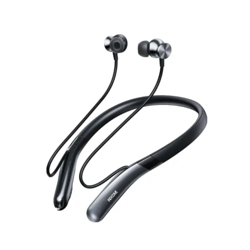 Image of WK LIFE BORN TO LIVE- Neckband Wireless Earphone with Wireless 5.3 chip and Skin-Friendly Silicone Memory, 35 Hr Play Ti