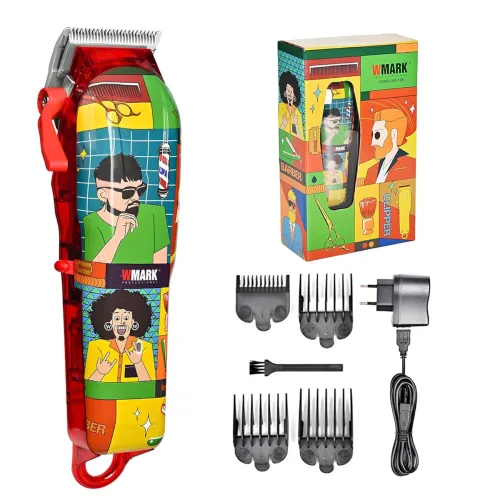 Image of WMARK Salon Series 7300 RPM motor Professional Hair Trimmer Set 