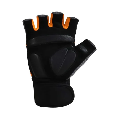 Image of WMX Macho Unisex Leather Gym Gloves