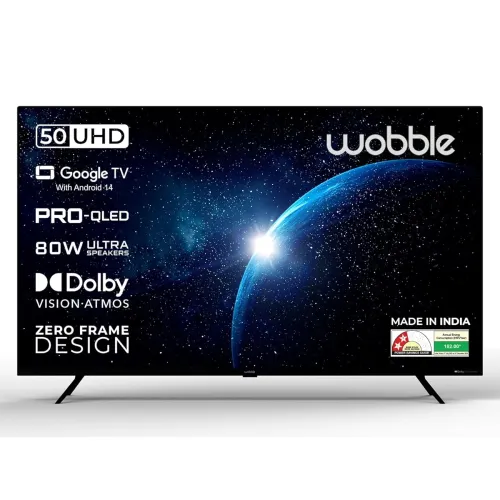 Image of Wobble 126 cm (50 inches) X Series 4K Ultra HD Ultra QLED Google TV WB50QDXGU2875T24