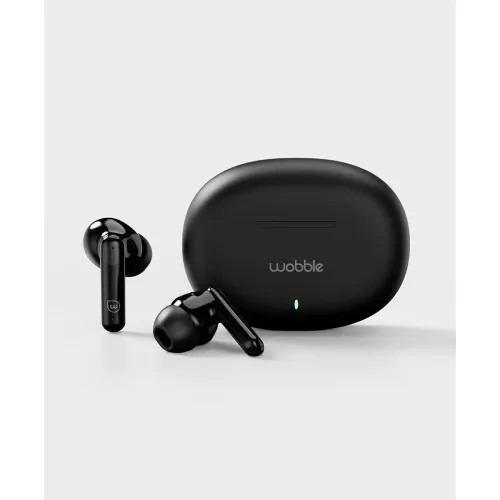 Image of Wobble Beans E27 in Ear TWS Intuitive ENC Earbuds.